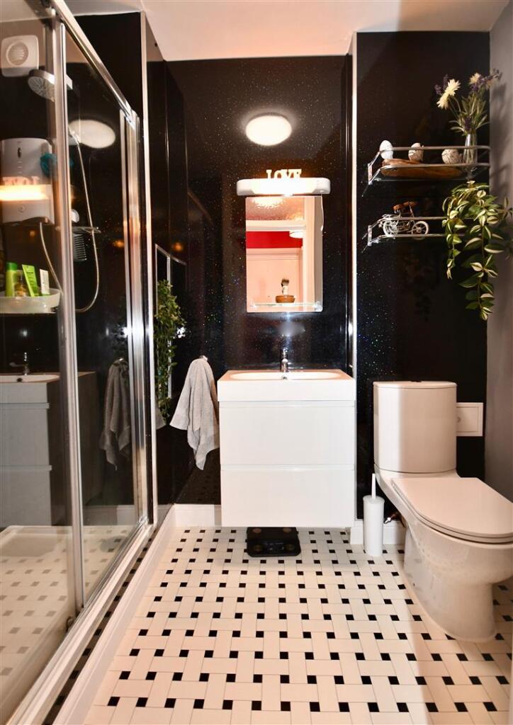 Refitted shower room