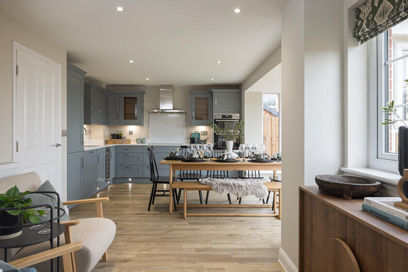 Kitchen in the Meriden 4 bedroom home