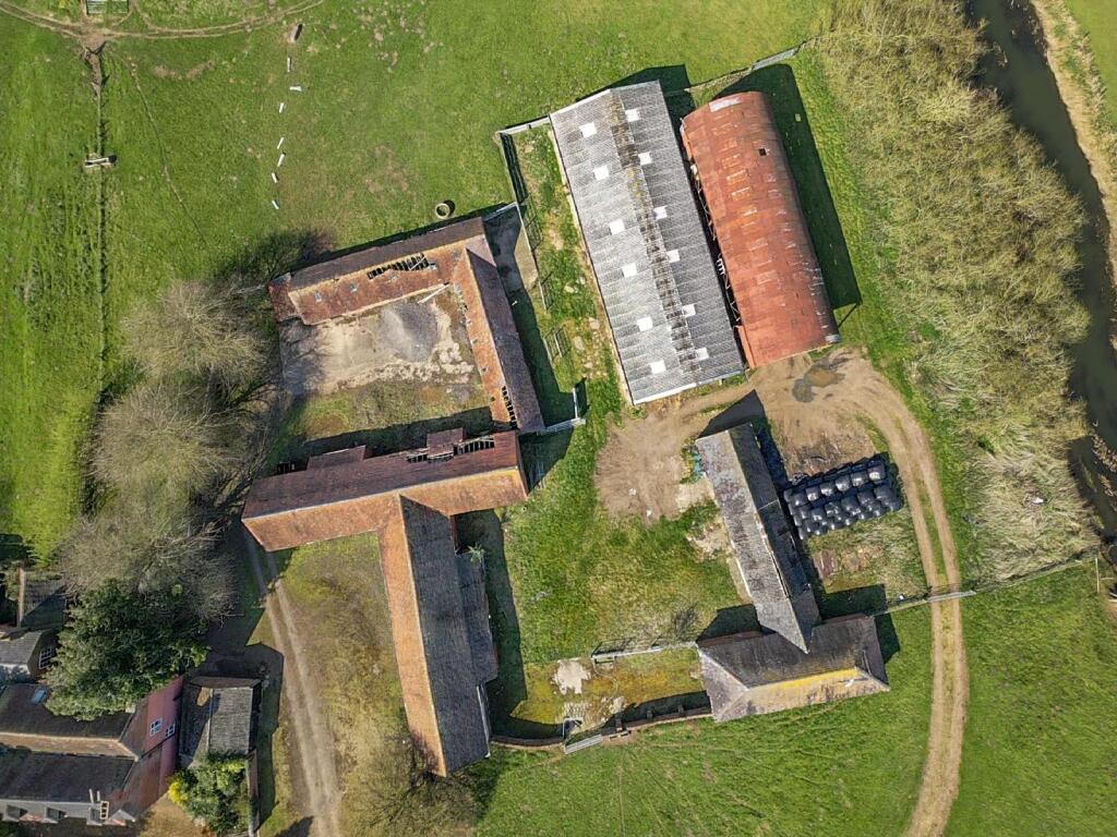 Aerial - Farm Buildings