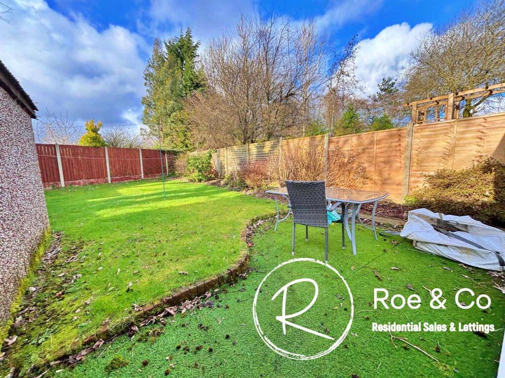 Rear garden