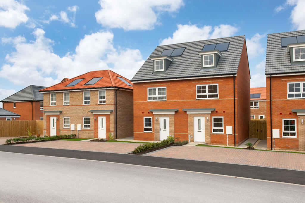 Street scene at Stewarts Reach, Pocklington