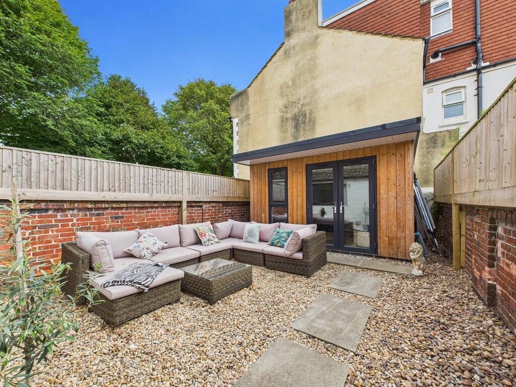 Rear garden