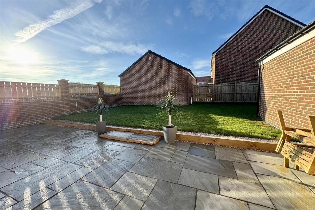 Rear garden