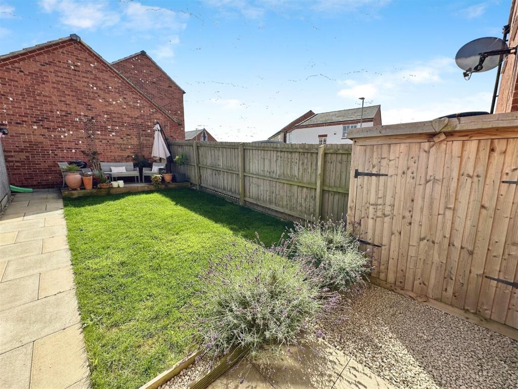 Rear garden