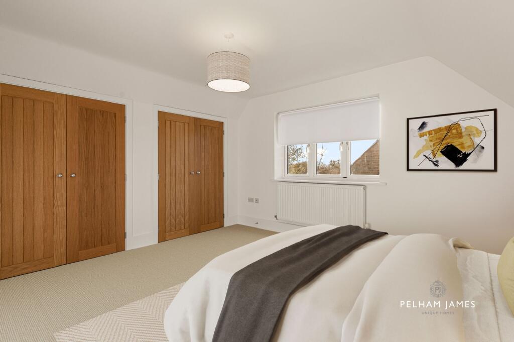 Principal Suite, Osprey House, Medbourne (virtually staged image)