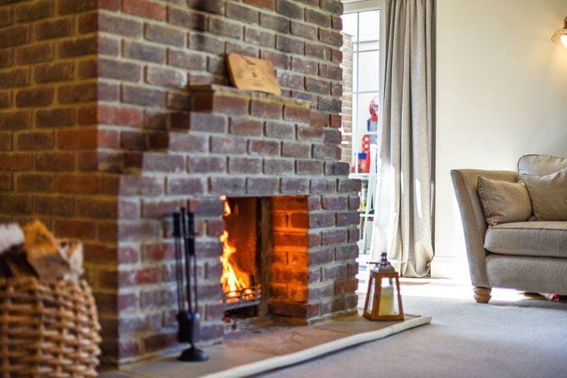 Central Fireplace