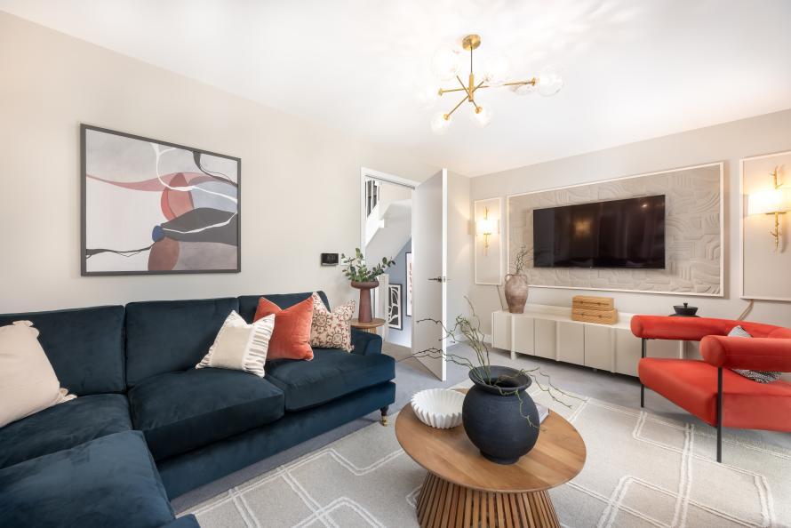 Sadler's Yard Show Home - Living