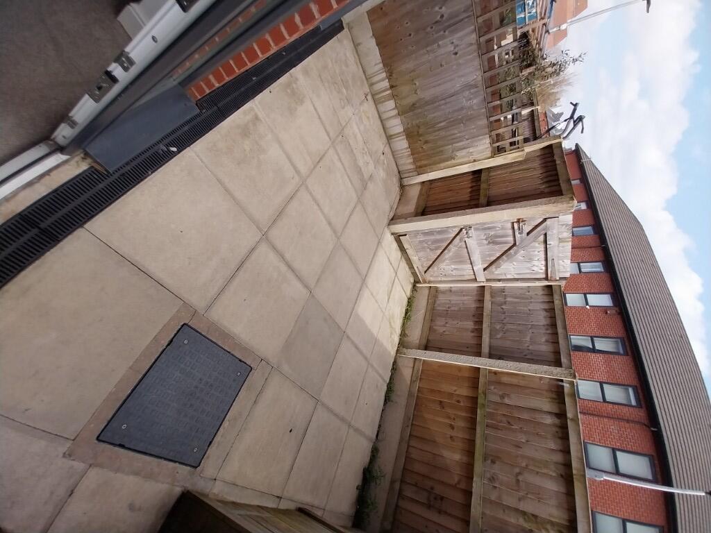 Rear garden