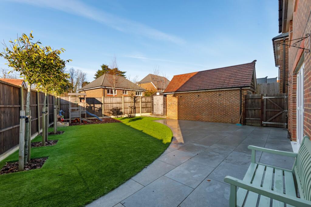 Rear garden