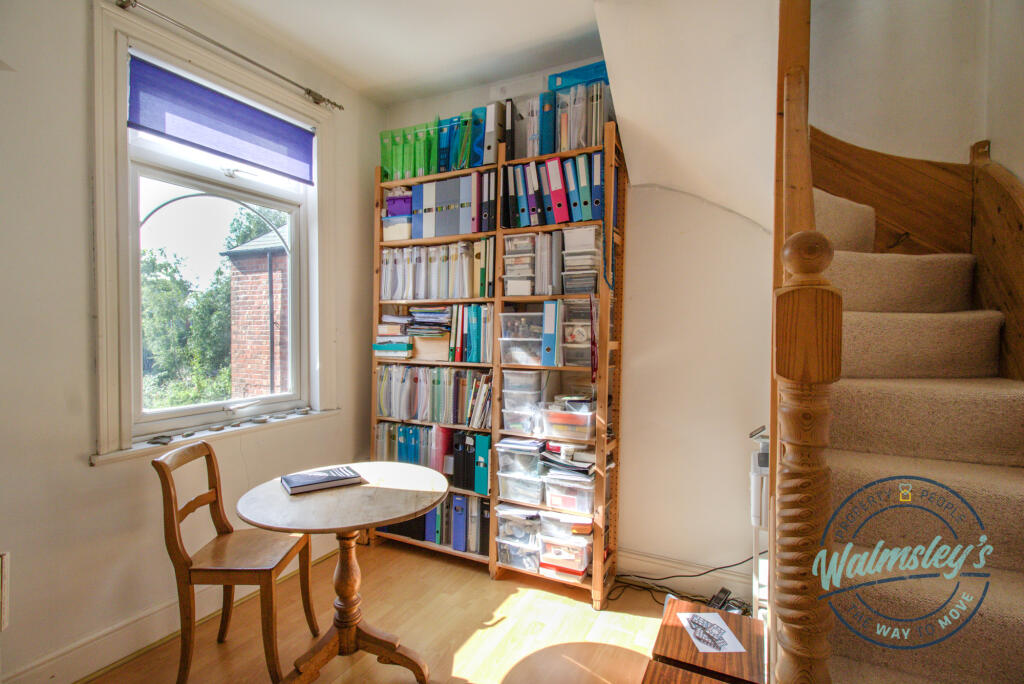 Entrance to bedroom three with staircase to bedroo
