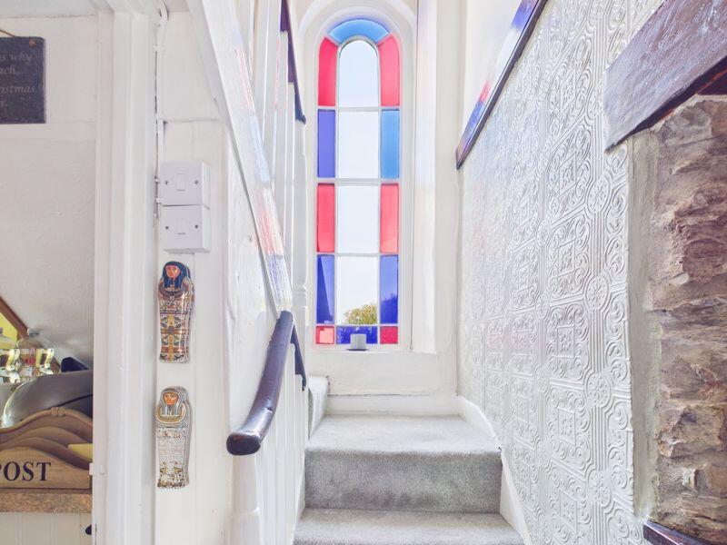 stairs with feature window