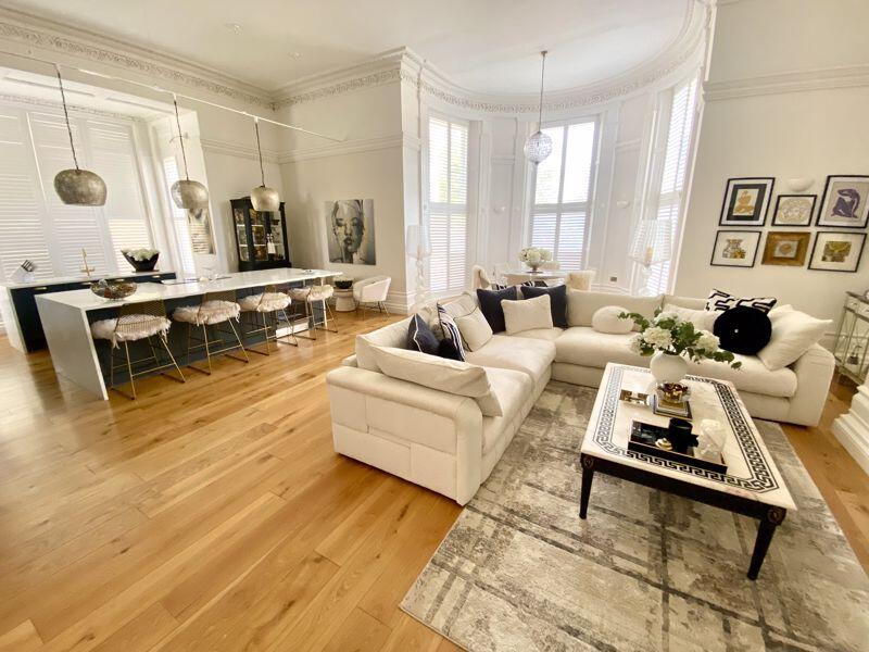 Lounge and Kitchen