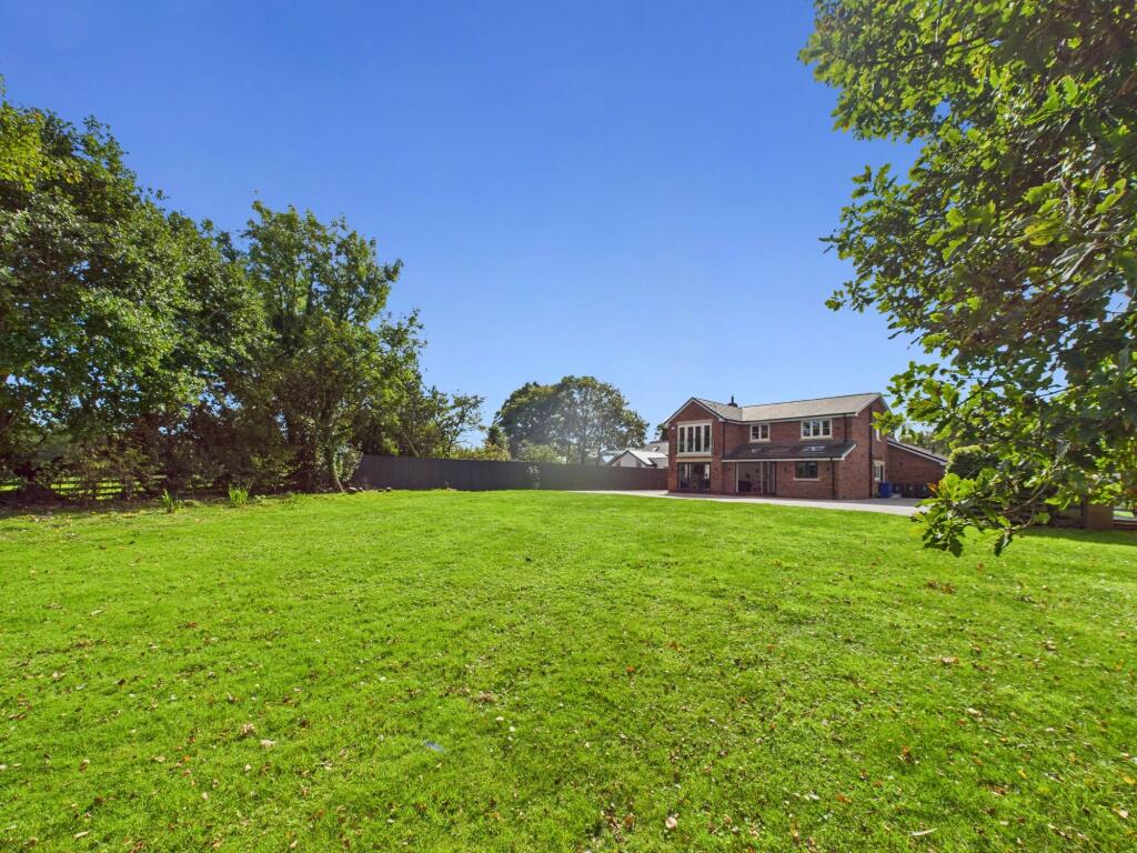 Rear garden