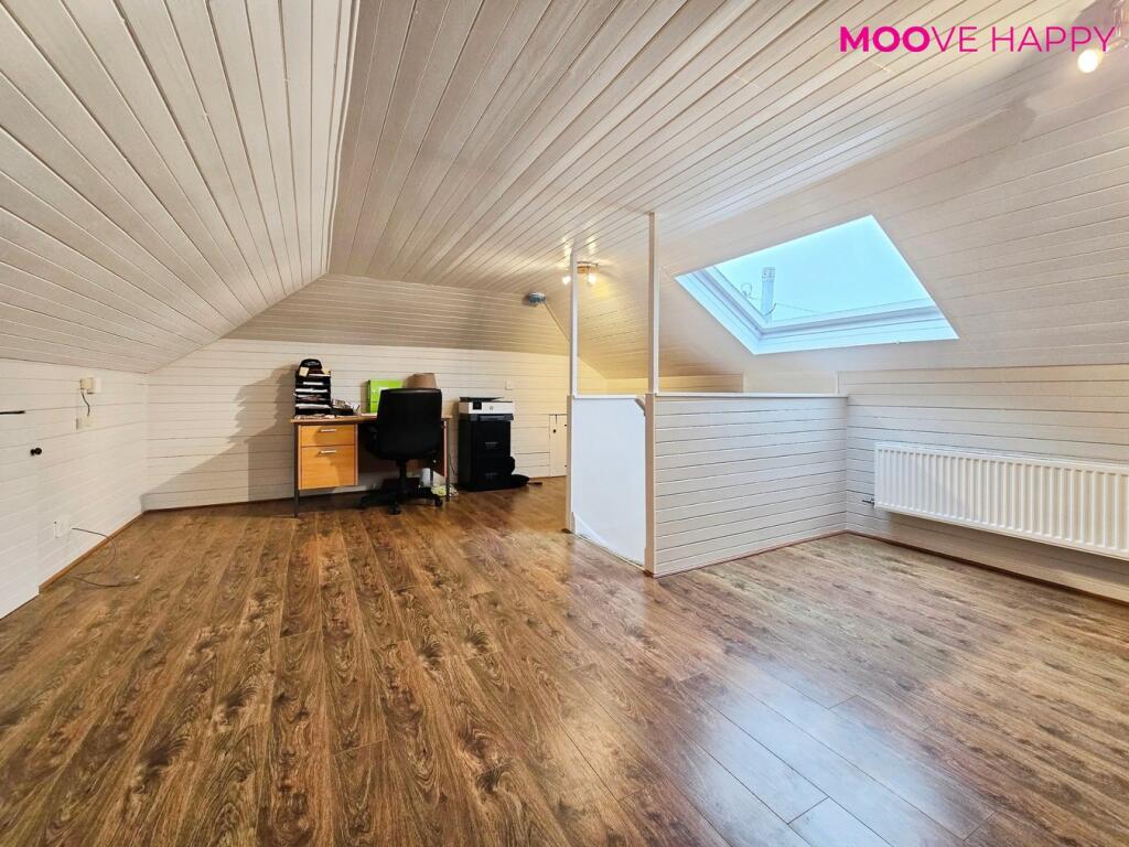 Floored attic