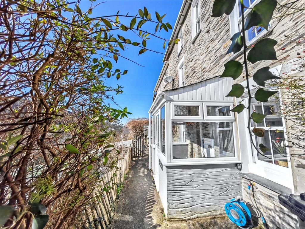 Rear patio