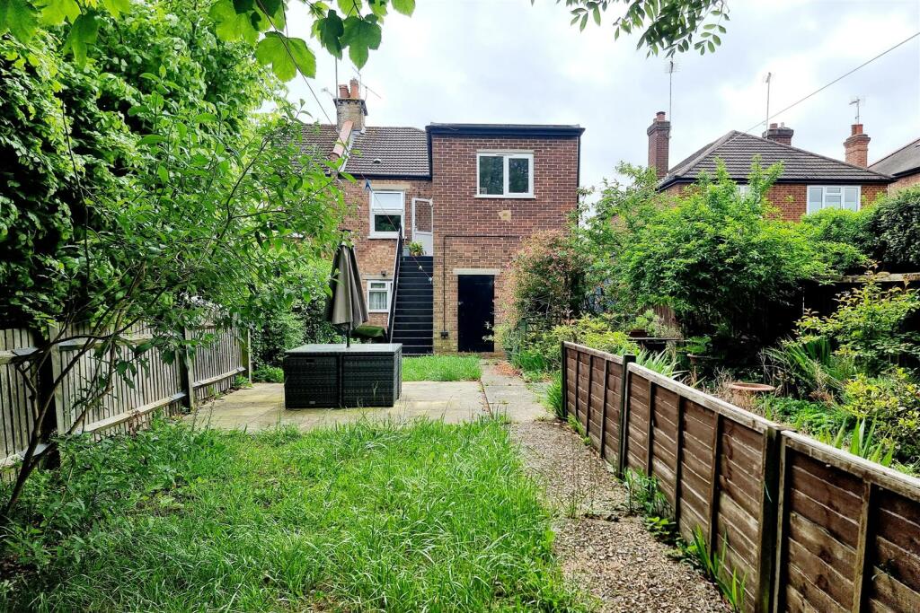 REAR ELEVATION OF PROPERTY: