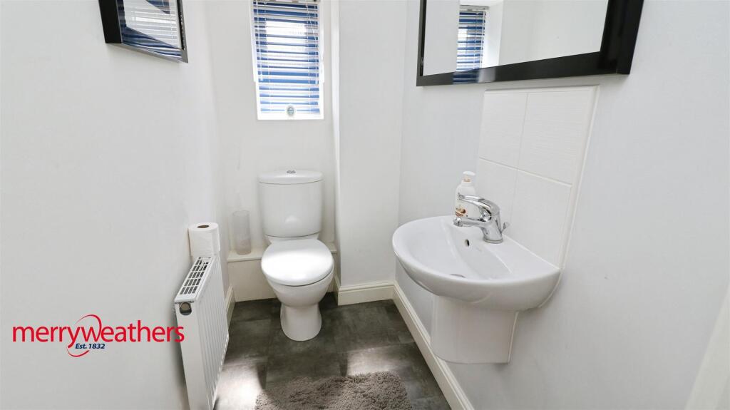Downstairs cloakroom