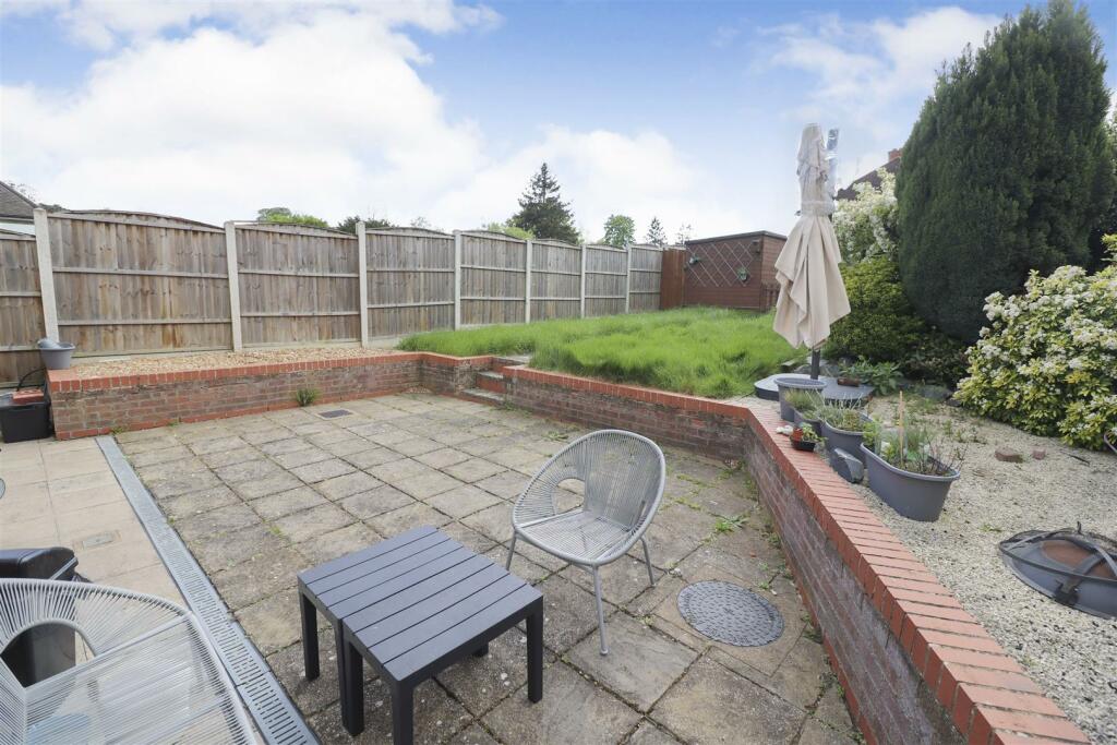 Rear Patio