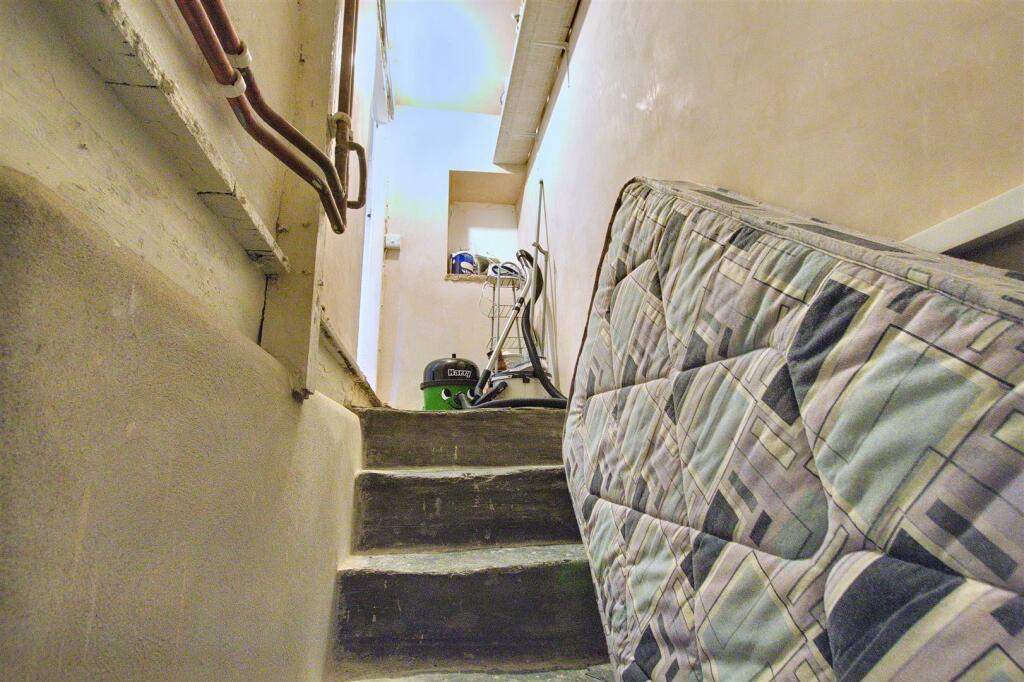 steps to basement