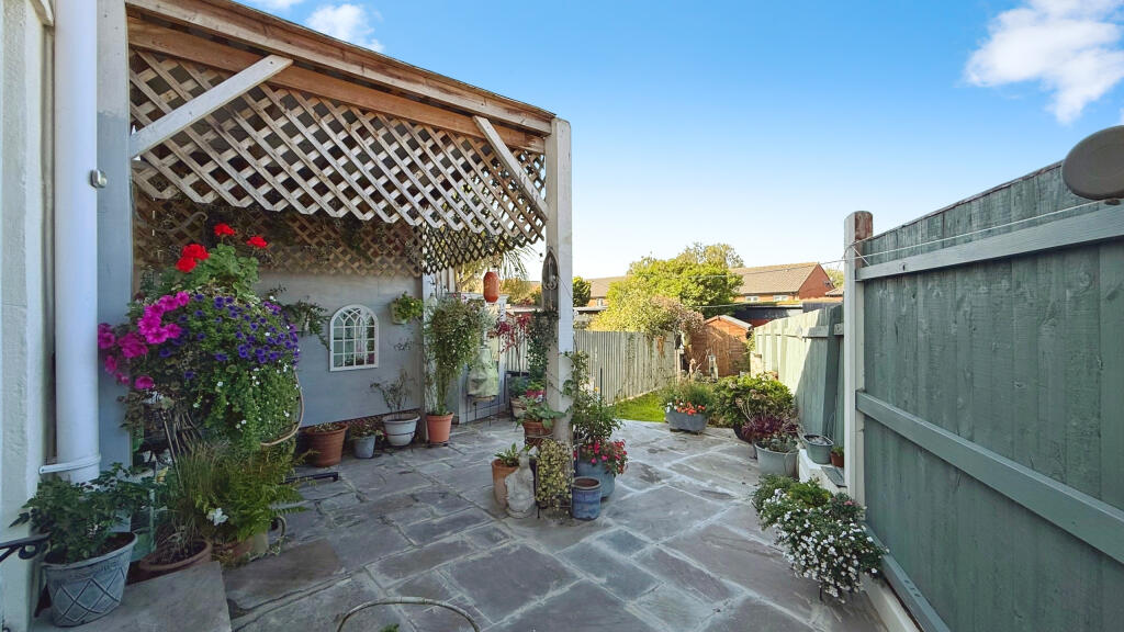 Rear garden