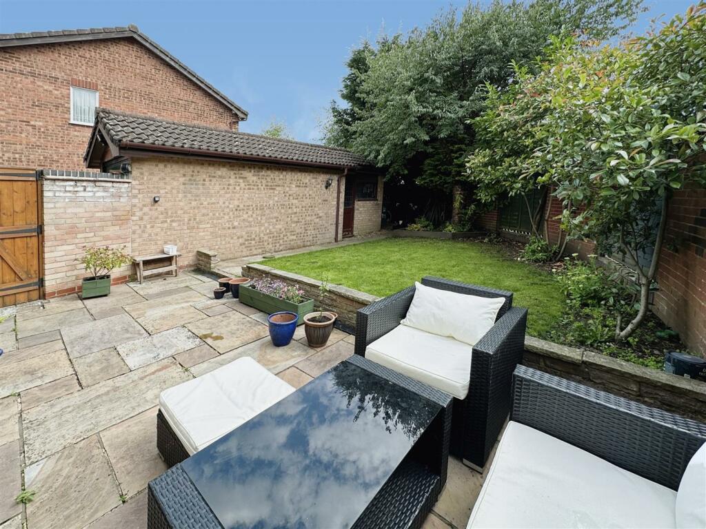 Rear garden