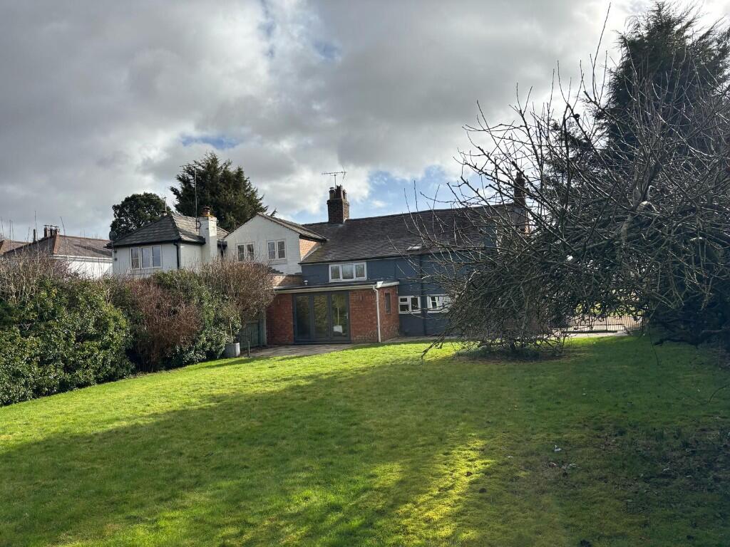 Rear garden