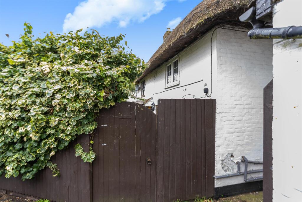 Entrance to Cottage