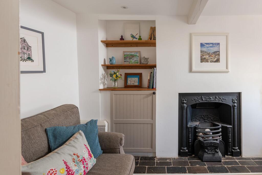 The Pink House Dartmouth Living Room