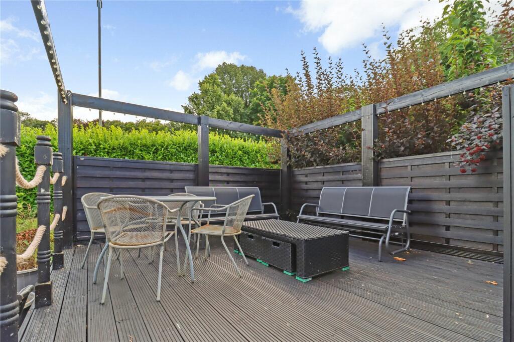 Decked Seating Area