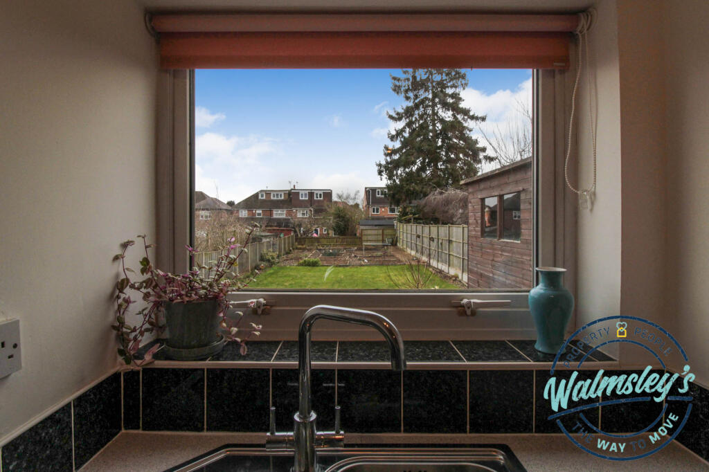 Rear view from kitchen