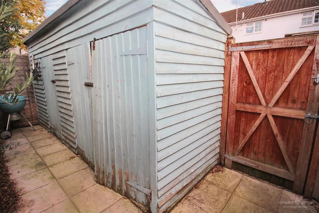 Rear Access &amp; Storage Sheds