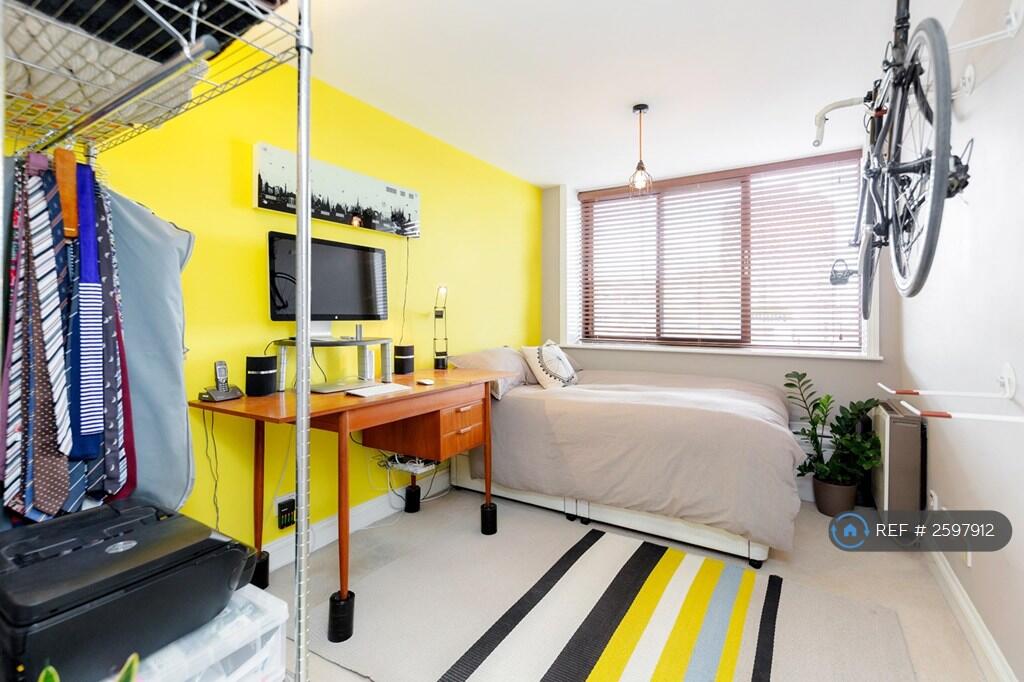 Second Bedroom With Desk And Wardrobe