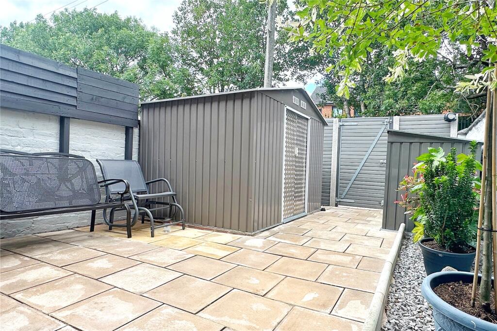 Rear Patio
