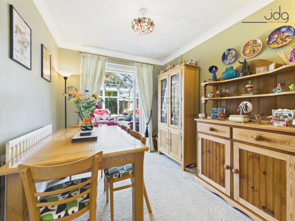 Open plan Living Dining with attached Sun Room