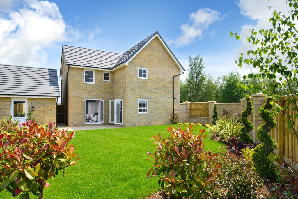 External image of the Alderney rear garden