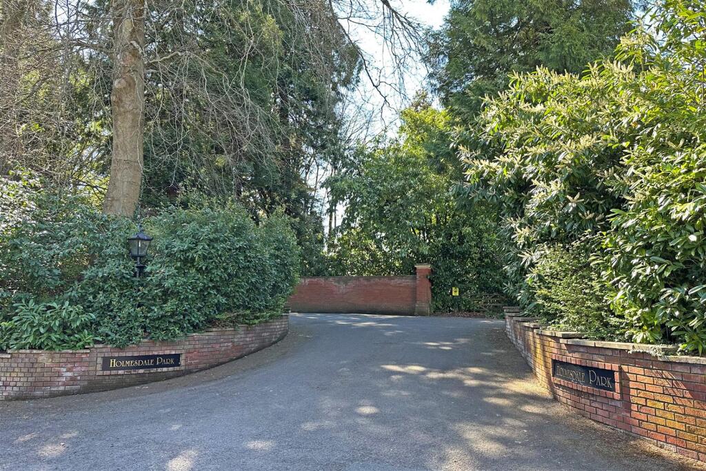 Driveway entrance
