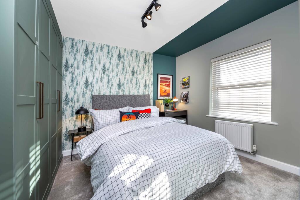 Wychwood show home bedroom