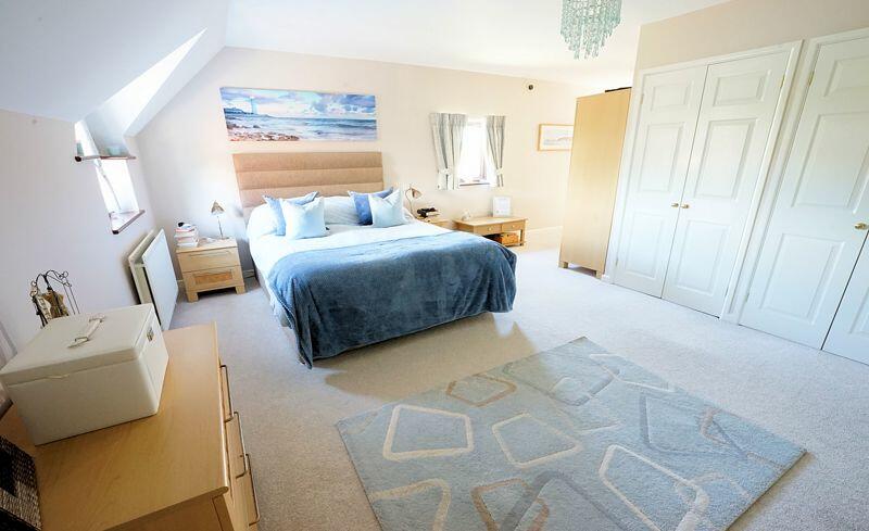 built in wardrobes and dressing area