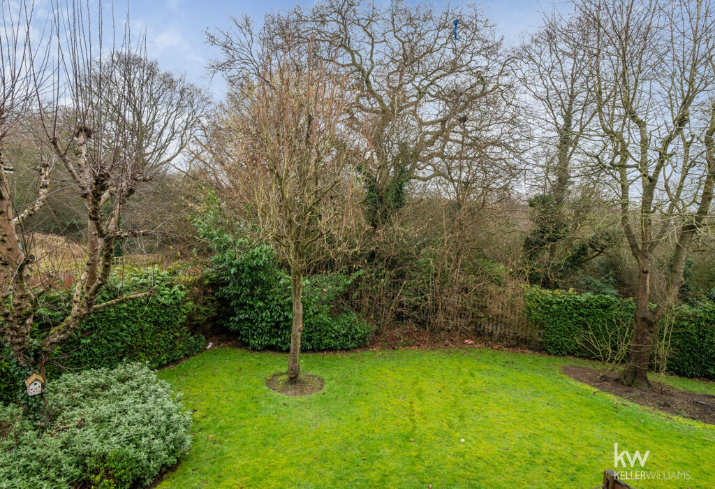 View Of The Gardens &amp; Woodland From The Balcony 