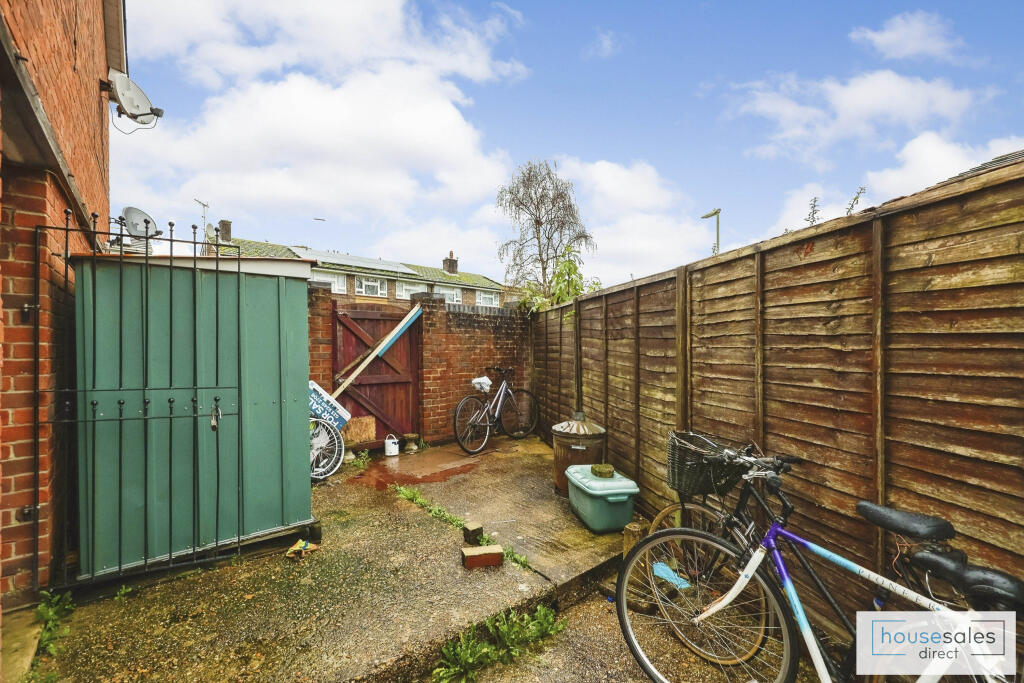 Rear of Property