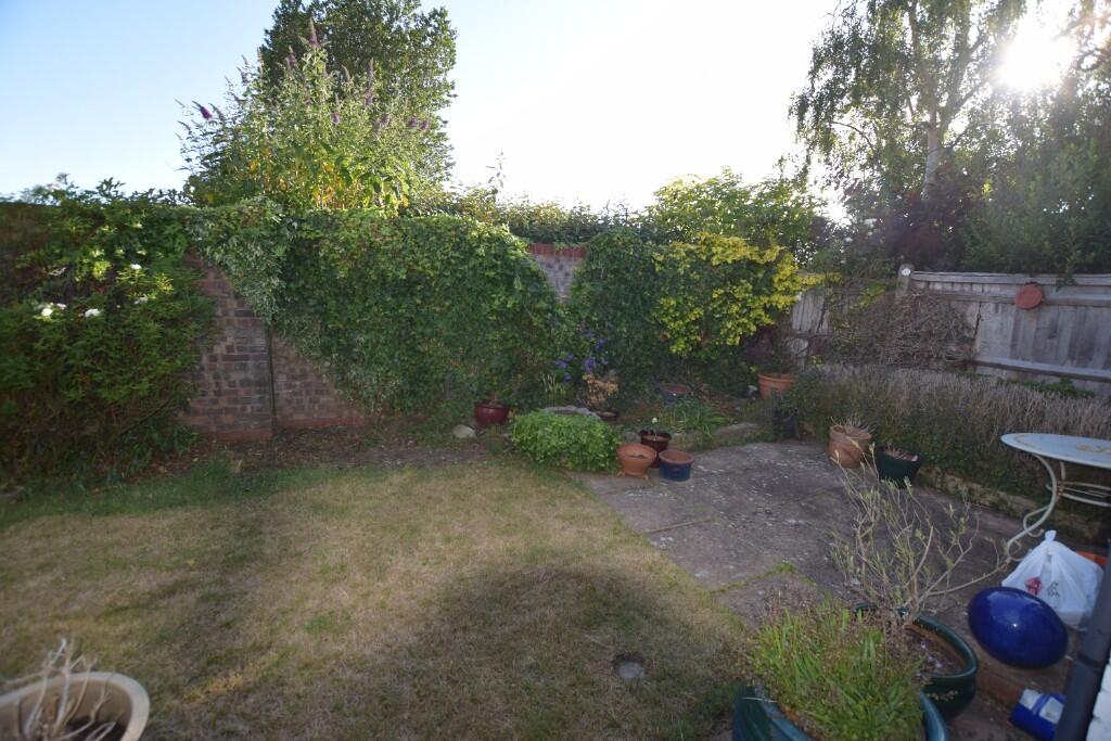 Rear garden