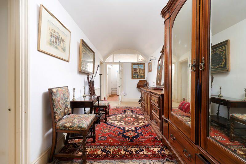Lower floor hall