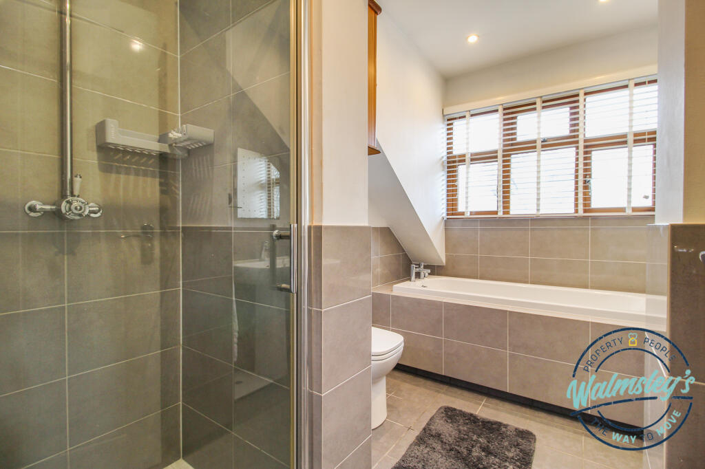 Four piece first floor bathroom
