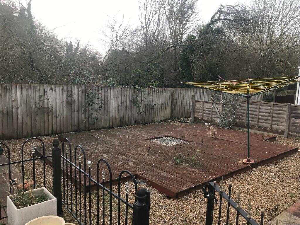 Rear garden