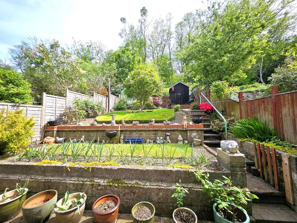 Rear garden