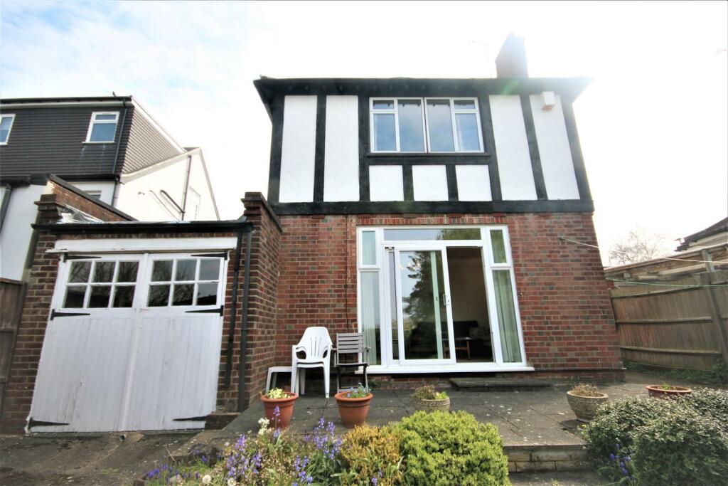 REAR ELEVATION OF PROPERTY: