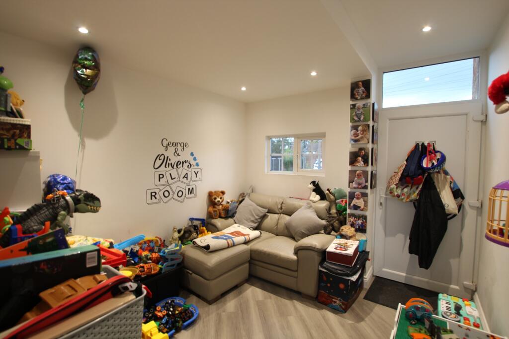 Downstairs playroom