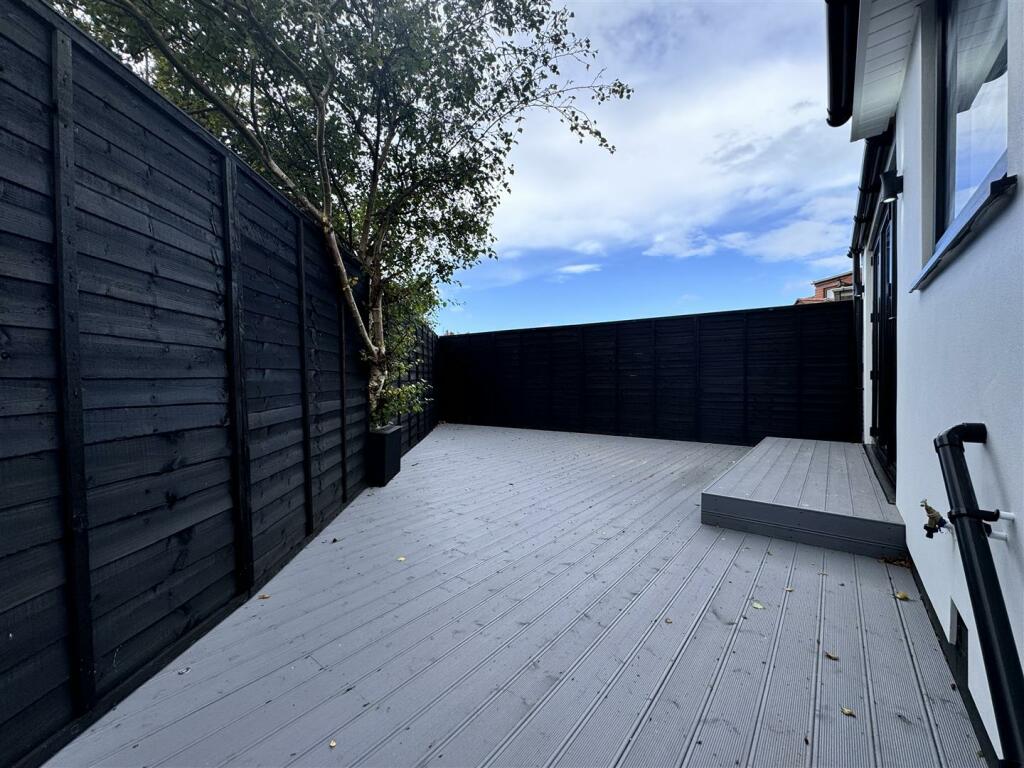 Rear and side garden