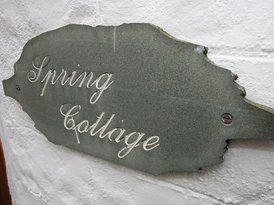 Spring Cottage Sign
