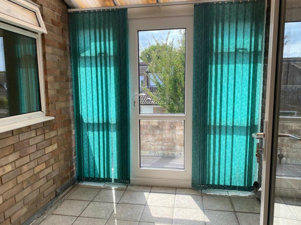 Sun room off bedroom